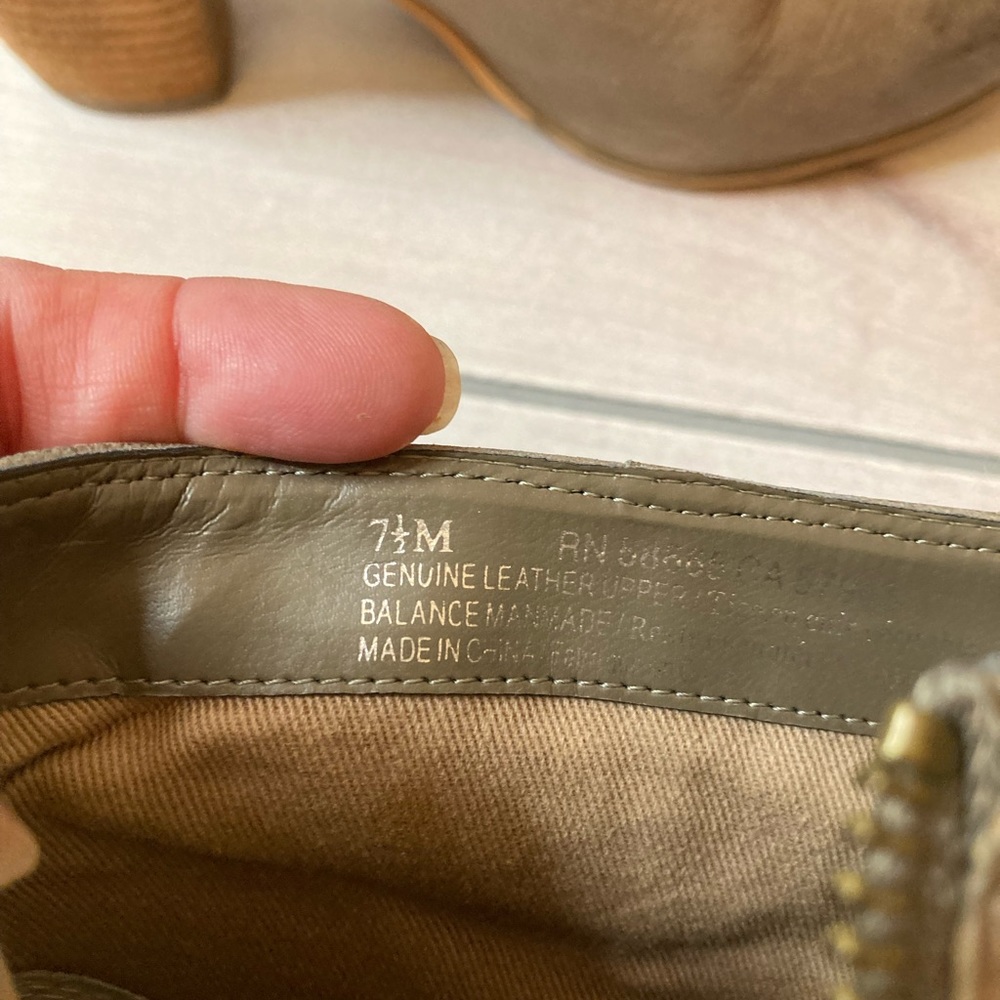 BP Tan Booties. - Picture 6 of 6